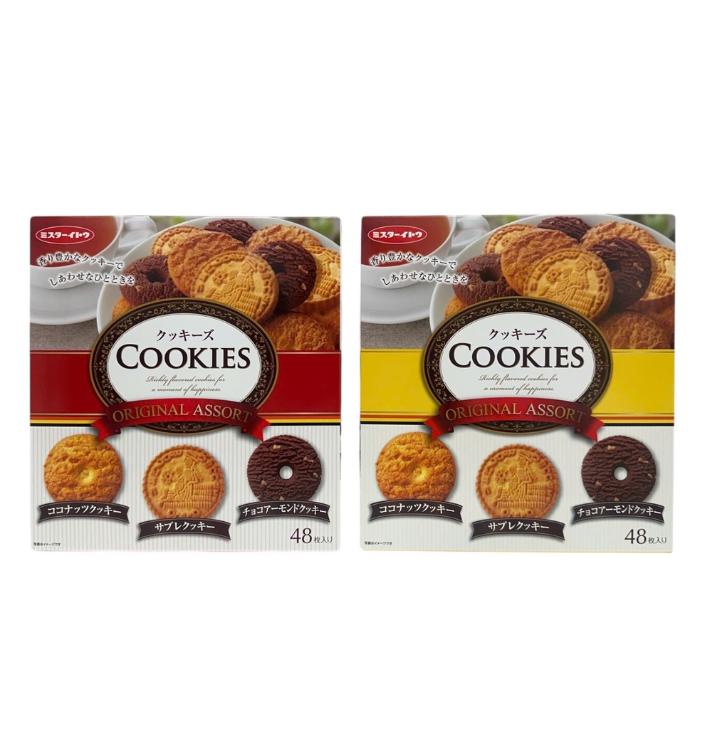 Bánh Quy Cookies Original Assort Mr Ito 453.9g (Hộp Giấy)