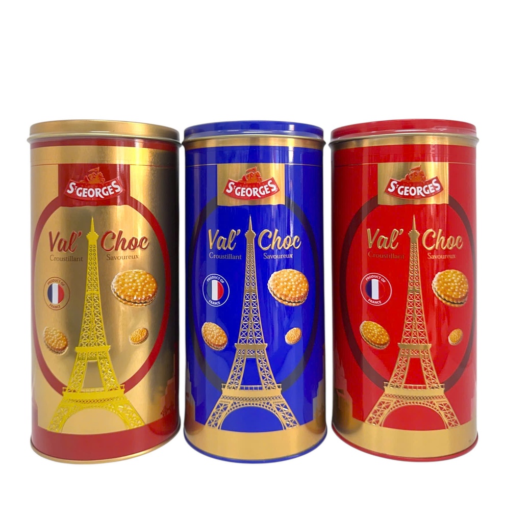 Bánh Quy Kẹp Kem Socola St Georges 300g (Hình Trụ)