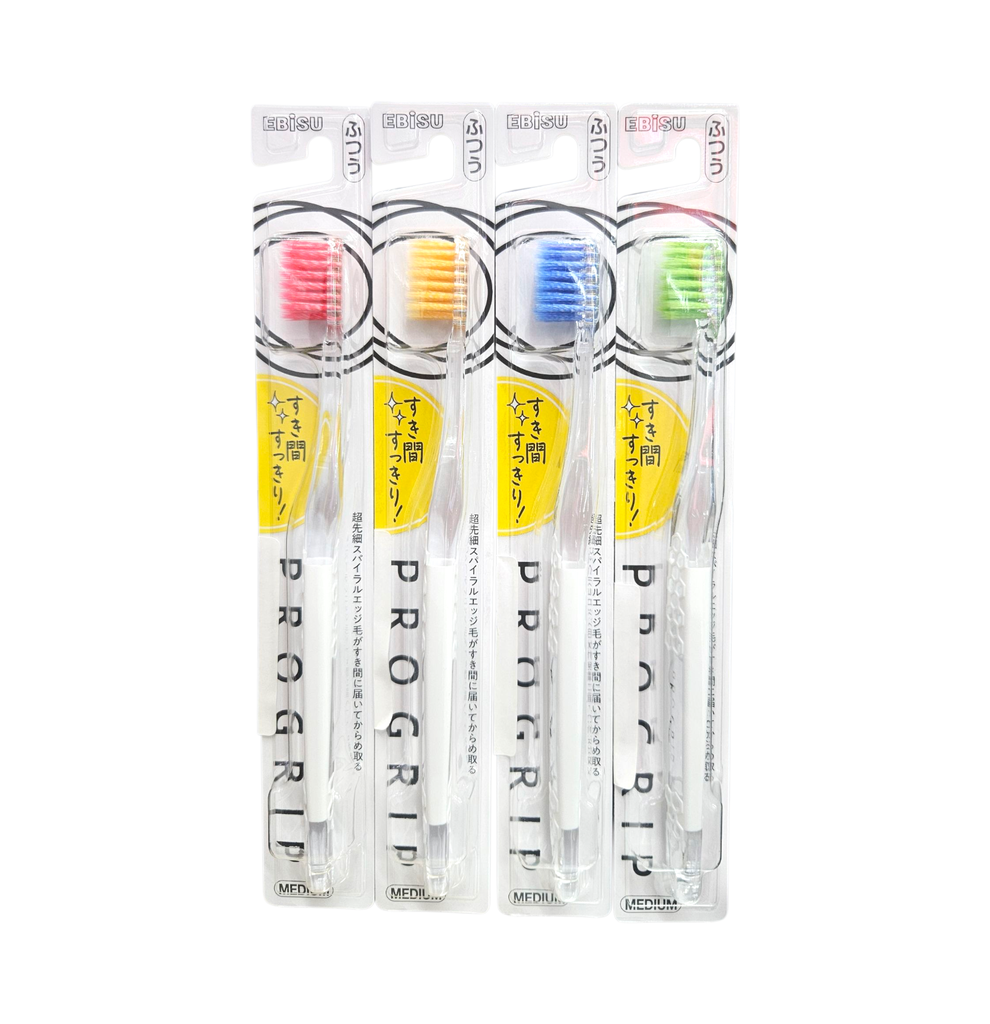 Bàn Chải Đánh Răng Ebisu Progrip Lông Mềm