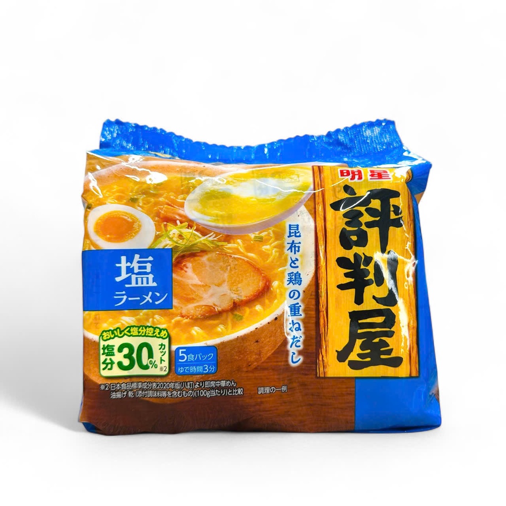Mì Ăn Liền Ramen Myojo Hyobanya Vị Muối 5P