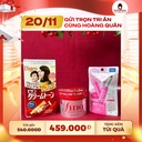 Combo 35 - Ủ Tóc Fino + Thuốc Nhuộm Tóc Bigen + Son Dưỡng DHC