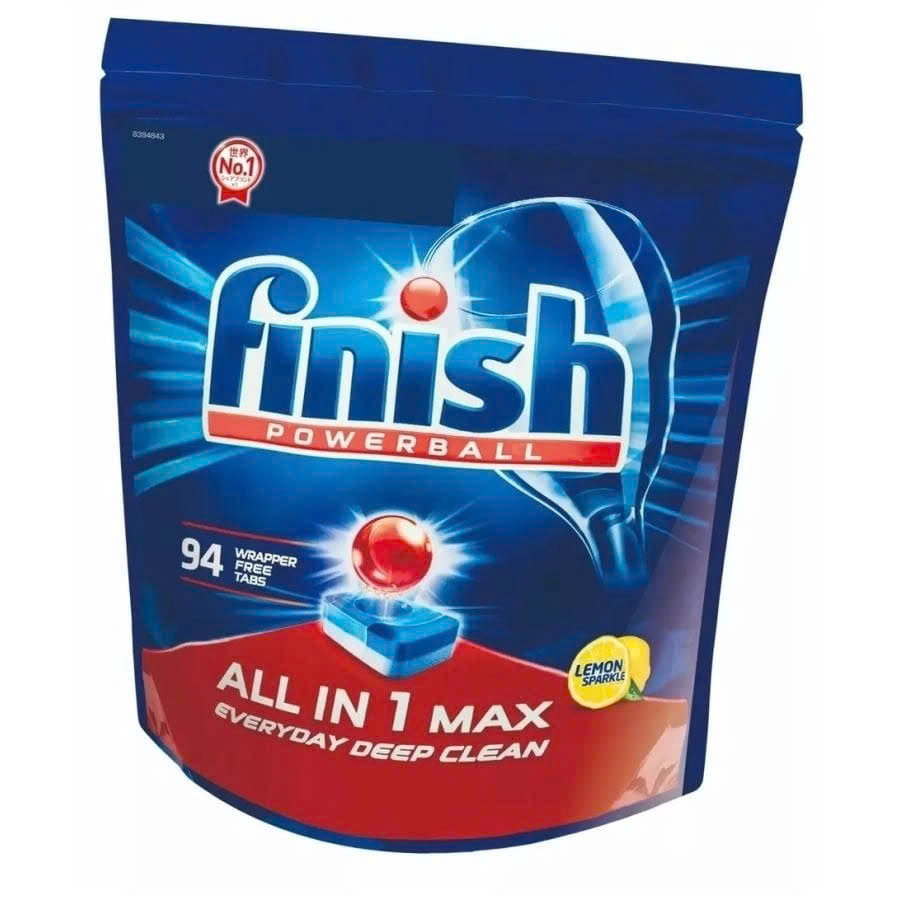 Viên Rửa Chén Finish 94 Viên Hương Chanh