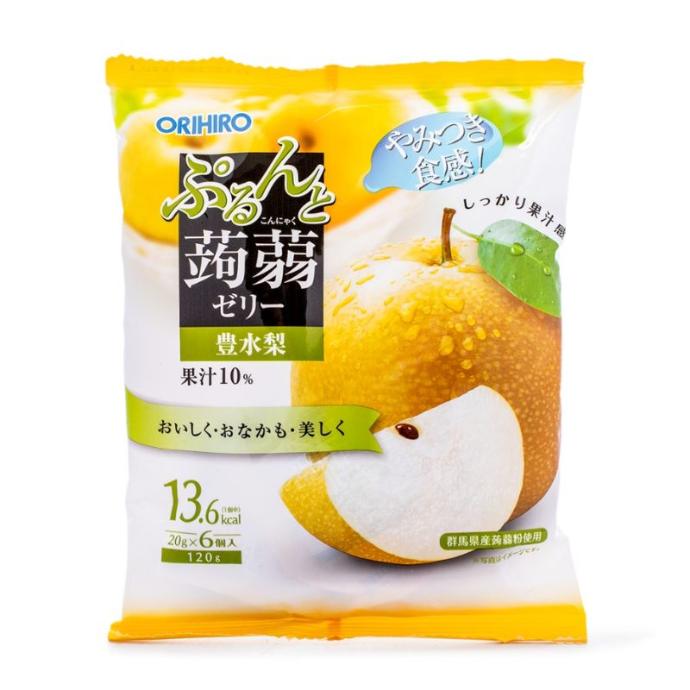 Thạch Rau Câu Orihiro Lê 6 Cái