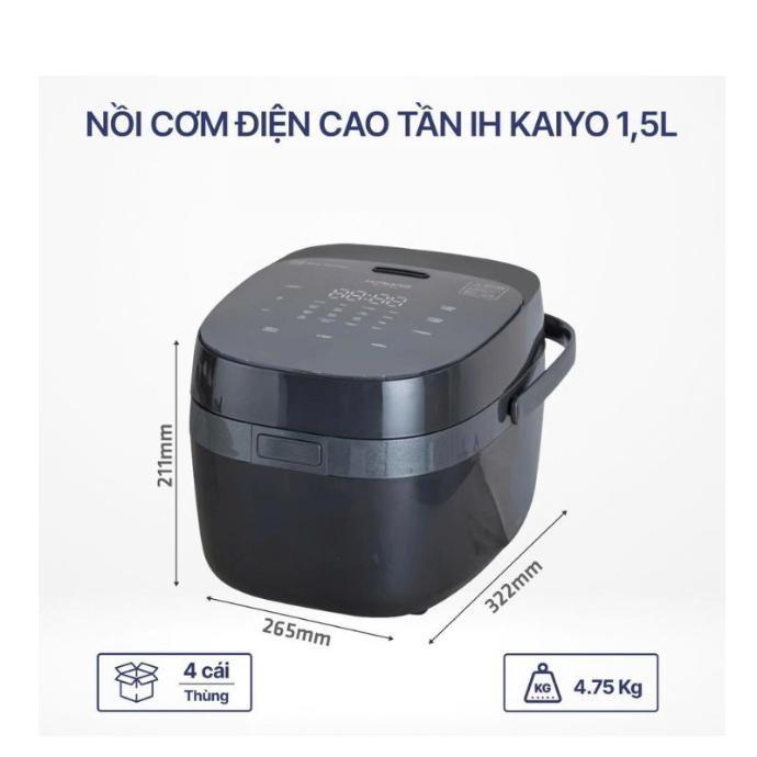 Nồi Cơm Điện Cao Tần IH Kaiyo 1.5L