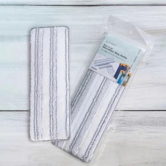 Bộ 2 Miếng Bông Lau Nhà Chữ Nhật Kaiyo