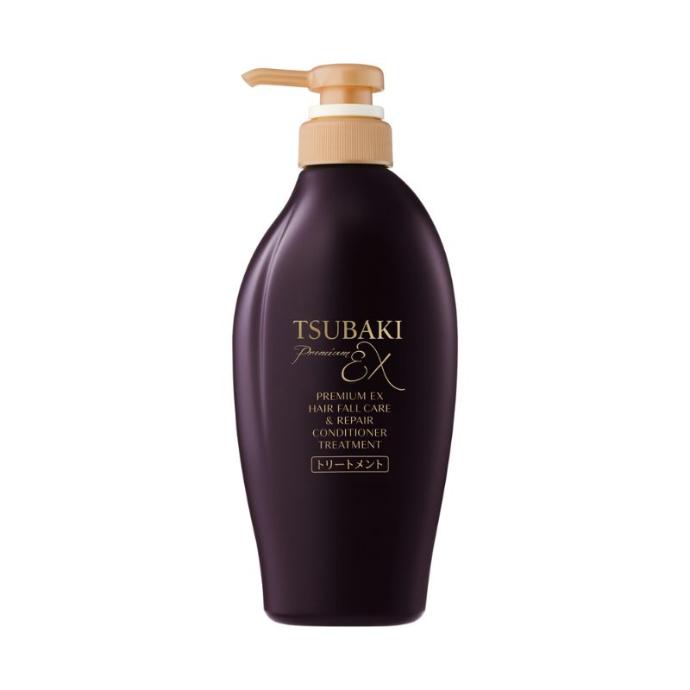 Dầu Xả Tsubaki Phục Hồi Hư Tổn Nặng & Giảm Gãy Rụng Premium Ex 450ml (Tím)