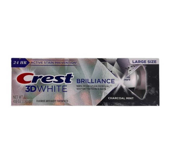 Kem Đánh Răng Crest 3D White Charcoal Mint 130g