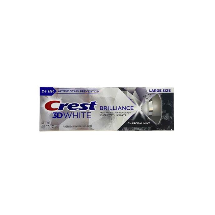 Kem Đánh Răng Crest 3D White Charcoal Mint 130g
