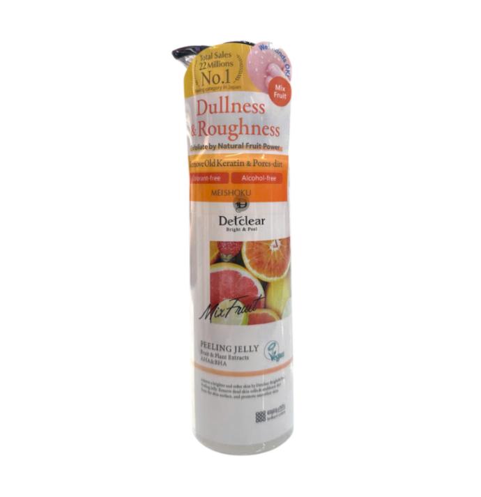 Gel Tẩy Tế Bào Chết Meishoku Detclear Vegan 180ml (Hương Trái Cây) 