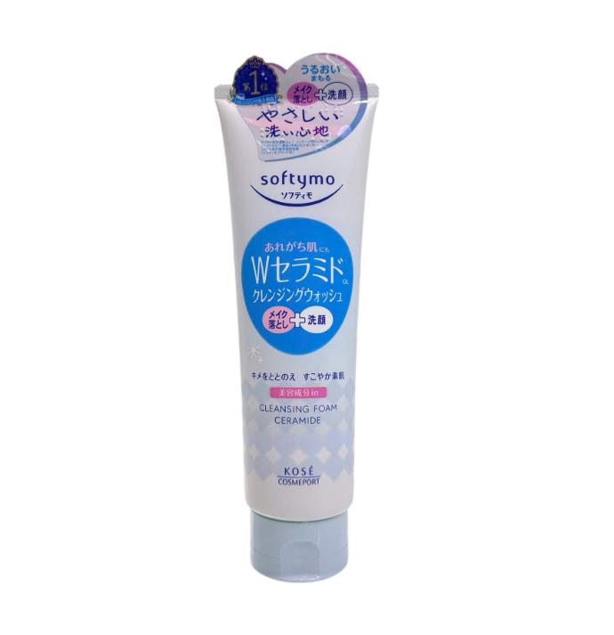 Sữa Rửa Mặt Kosé Softymo Ceramide 190g