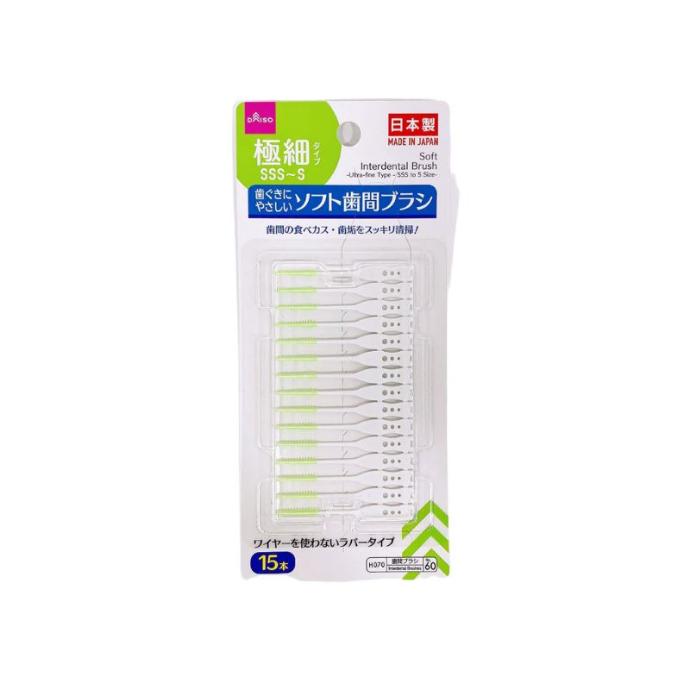 Tăm Nha Khoa Daiso Đầu Mềm 15 Cái