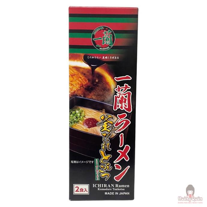 Mì Ichiran Ramen Kamadare Tonkotsu (2 Phần) 262g