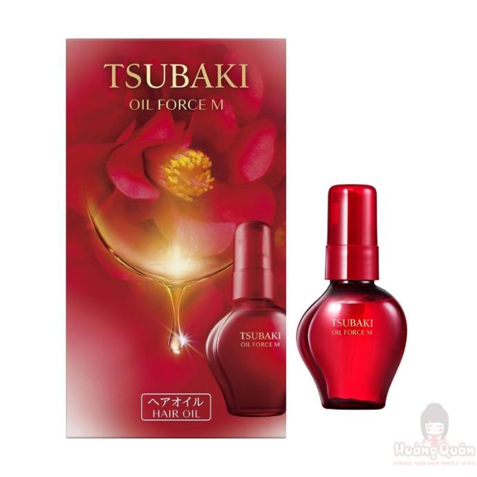 Dầu Dưỡng Tóc Cao Cấp Tsubaki Oil Force M 60ml