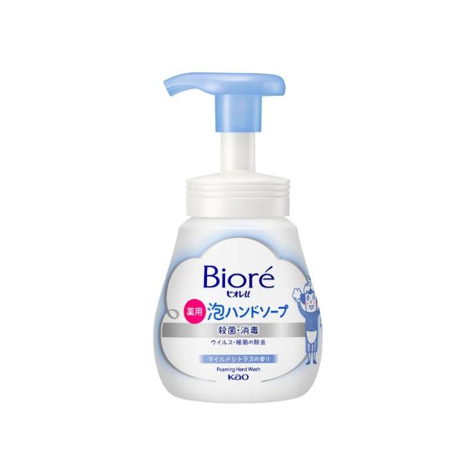 Nước Rửa Tay Tạo Bọt Bioré Hương Cam Quýt 240ml