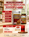TPBVSK Hỗ Trợ Ngăn Ngừa Đột Quỵ Natto Kinase 3000FU Noguchi (Mua 1H Tặng Cốt Gà 1kg)