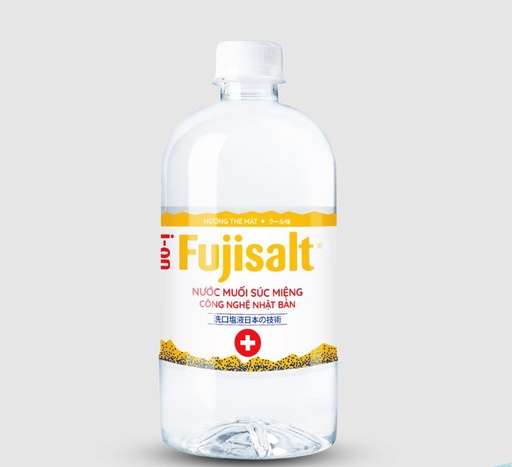 [IO644] Nước Muối Súc Miệng I-ON Fujisalt The Mát 680ml