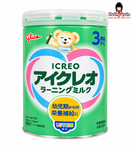 [SB735] Sữa Glico Icreo Learning Milk 820g (Bé Trên 3 Tuổi)