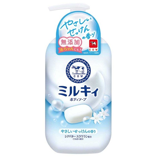 [ST648] Sữa Tắm Bọt Mịn Dịu Nhẹ Cow Hương Sữa 500ml