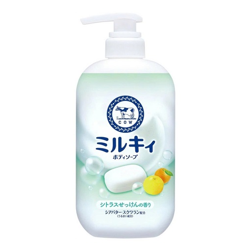 [ST686] Sữa Tắm Bọt Mịn Dịu Nhẹ Cow Hương Cam Chanh 500ml