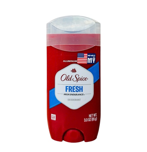 [OS840] Sáp Khử Mùi Old Spice Hương Fresh Tươi Mát 85g (Nắp Trắng)