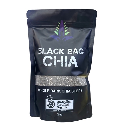 [HC374] Hạt Chia Đen Em-Black Úc 500g