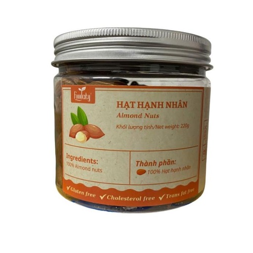 [FC326] Hạt Hạnh Nhân Food City 220g