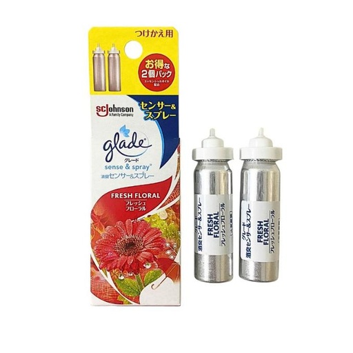 [KM388] Set Refill Máy Khử Mùi Thơm Phòng Glade Fresh Floral (18mlx2)