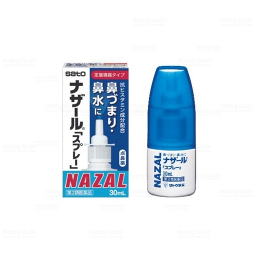 [XM775] Xịt Mũi Nazal Sato 30ml