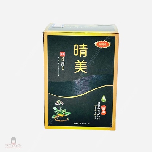 [GN091] Dầu Gội Nhuộm Hữu Cơ KOMI Nâu Hạt Dẻ Gói (Chestnut Brown)
