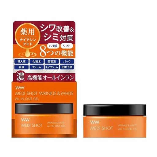 [DD100] Gel Dưỡng Trắng & Giảm Nếp Nhăn Meishoku Wrinkle & White All In One