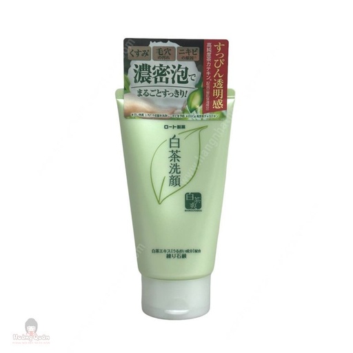 [SD622] Sữa Rửa Mặt Trà Xanh Dành Cho Da Dầu Mụn Rohto Shirochasou 120g