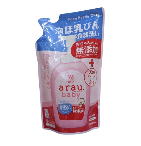 [BS206] Nước Rửa Bình Sữa Arau Dạng Túi 450ml