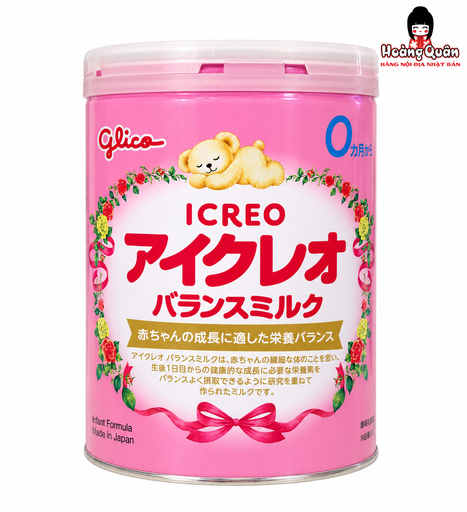 [SB215] Sữa Glico Icreo Số 0 800gr Cho Bé Từ 0-1 Tuổi