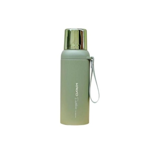 [KA468] Bình Giữ Nhiệt 2 Lớp Inox Kaiyo Màu Xanh 600ml