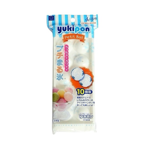 [TR081] Khay Đá Yukipon 10 Viên Tròn