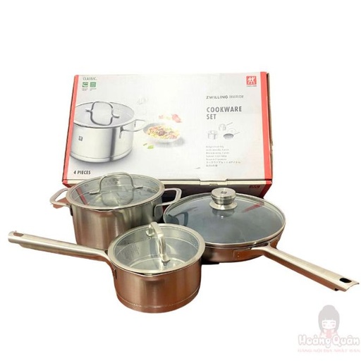 [ZW724] Bộ Nồi Chảo + Nắp Zwilling Made In Germany
