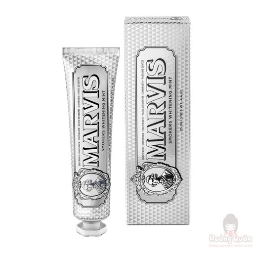 [RM817] Kem Đánh Răng Marvis Smoker Whitening Mint Khử Mùi Hôi Miệng & Vàng Răng Do Thuốc Lá, Trà, Cafe 85ml