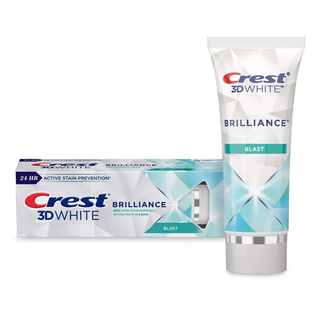 Kem Đánh Răng Crest 3D White Brilliance Blast 99g