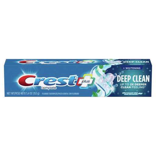 [CR299] Kem Đánh Răng Crest Plus Complete Deep Clean 153g