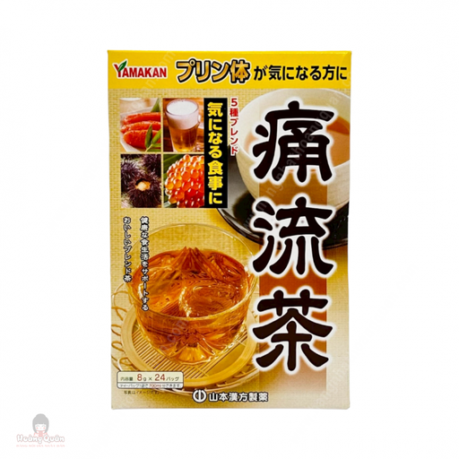 [TF949] Trà Giảm Mỡ, Điều Trị Gout Yamakan Nhãn Vàng (24 Gói)