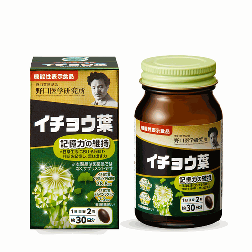 [NG725] TPBVSK Viên Uống Bổ Não Premium Ginkgo Leaf Noguchi 60 Viên